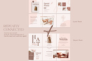 Instagram Puzzle Wellness CANVA | PS, a Social Media Template by Eviory (Thumbnail 3 of 18)