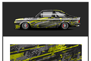 Dynamic Racing Car Wrap Design, an Object Illustration by CarWrap design (Thumbnail 3 of 3)