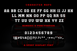 Fastrun - A Sport Display Font