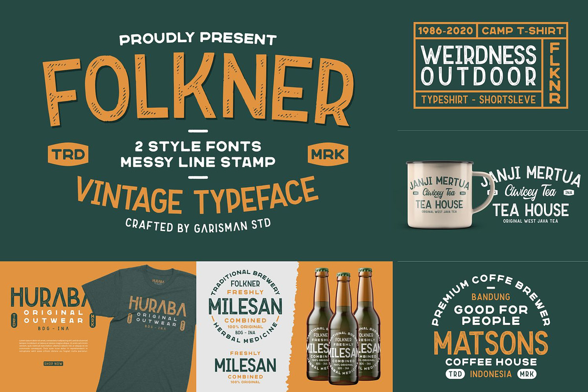 The MEGA FONT COLLECTIONS 2021, a Serif Font by Garisman Std (Photo 46 of 52)