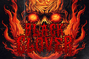 SALVOR Metal Horror Blackletter Font, a Blackletter Font by dansdesign (Thumbnail 8 of 20)