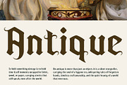 CS Artemio Drawn, a Blackletter Font by Craft Supply Co. (Thumbnail 3 of 8)