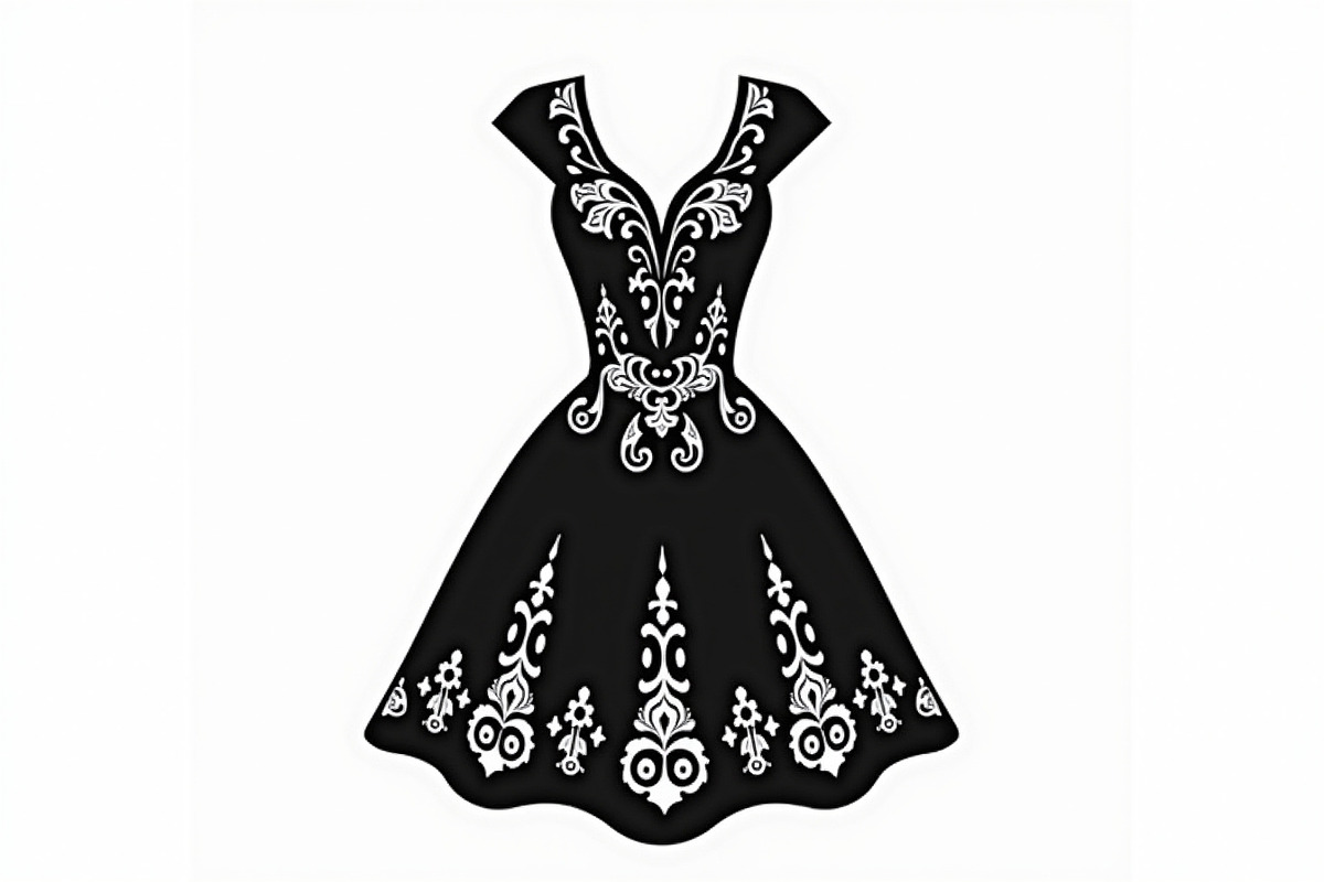 Luxury Dress Clipart Set, an Illustration by hafijul (Photo 7 of 21)