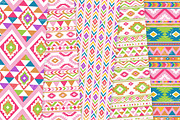 Colorful Boho Seamless Patterns, a Pattern Graphic by Avenie Digital (Thumbnail 4 of 4)
