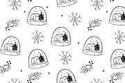 Christmas Doodles and Wallpapers, a Food Illustration by Marinastu (Thumbnail 9 of 10)