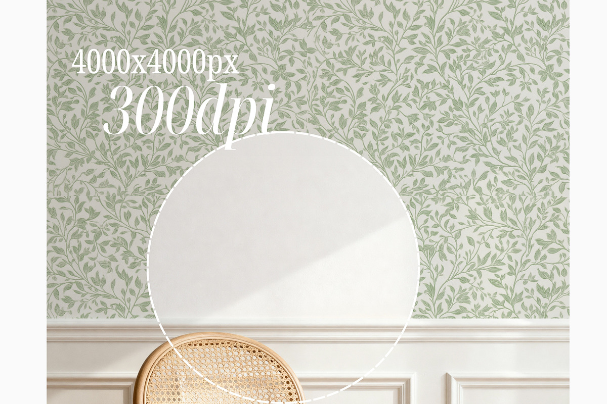 Modern Wallpaper Mockup PSD, a Mockup by First Impression Mockups (Photo 2 of 6)