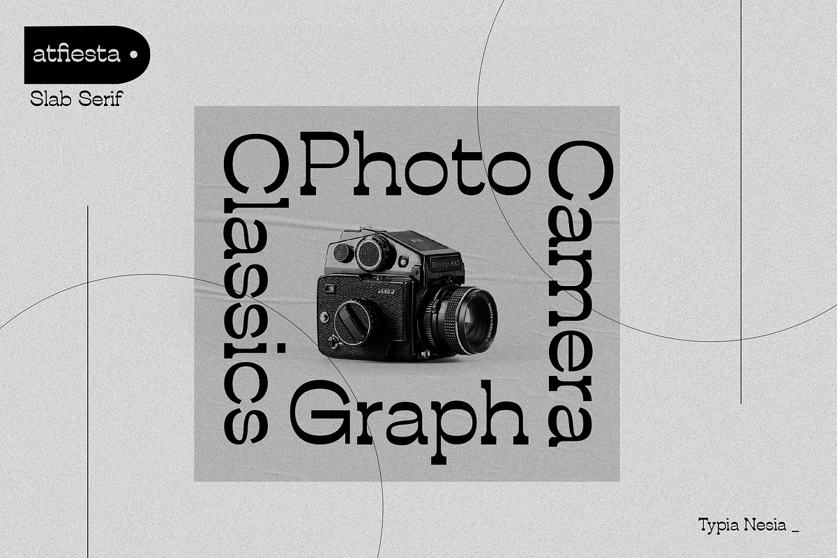 Atfiesta - Reverse Slab Serif, a Slab Serif Font by Typia Nesia (Photo 4 of 11)