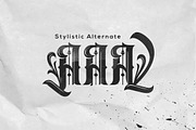 Sirunian, a Blackletter Font by Arterfak Project (Thumbnail 4 of 9)