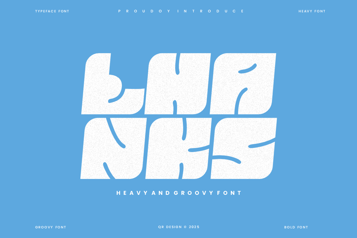 Zarkos - Bold Heavy Font, a Sans Serif Font by QR Design Studio (Photo 6 of 6)