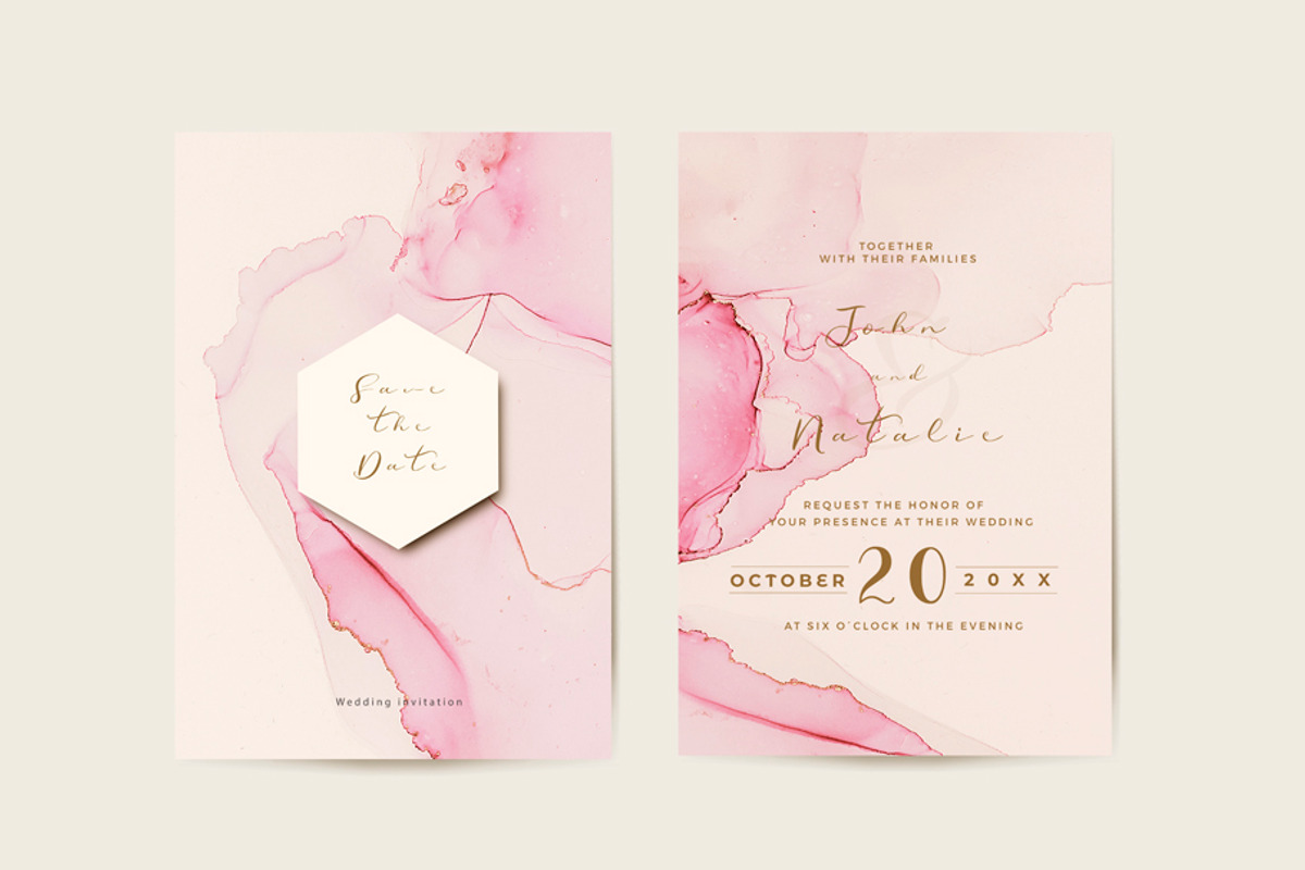 Pink ink fluid textures, a Texture Graphic by Anntuan (Photo 3 of 16)