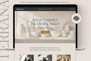 Squarespace E-Commerce Website