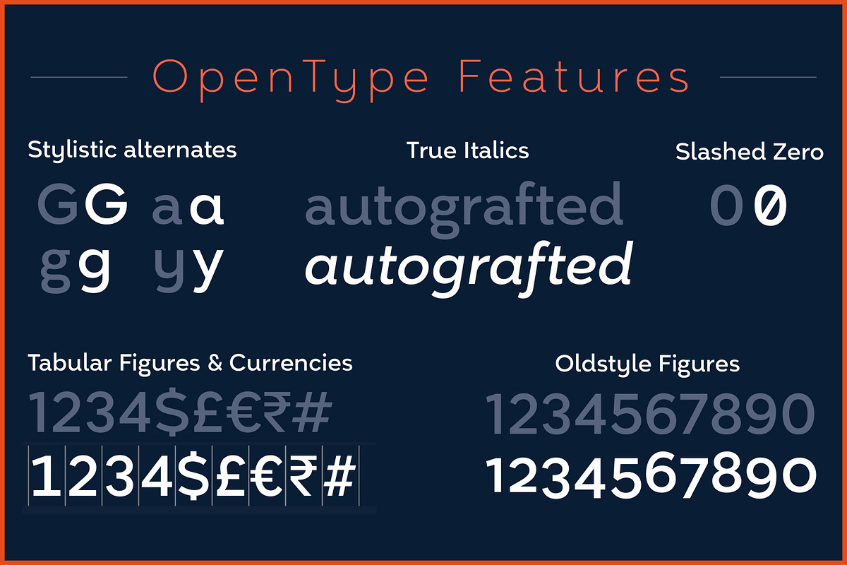 Magenos font family – SALE 50% off, a Sans Serif Font by Graphite_Studios (Photo 5 of 9)