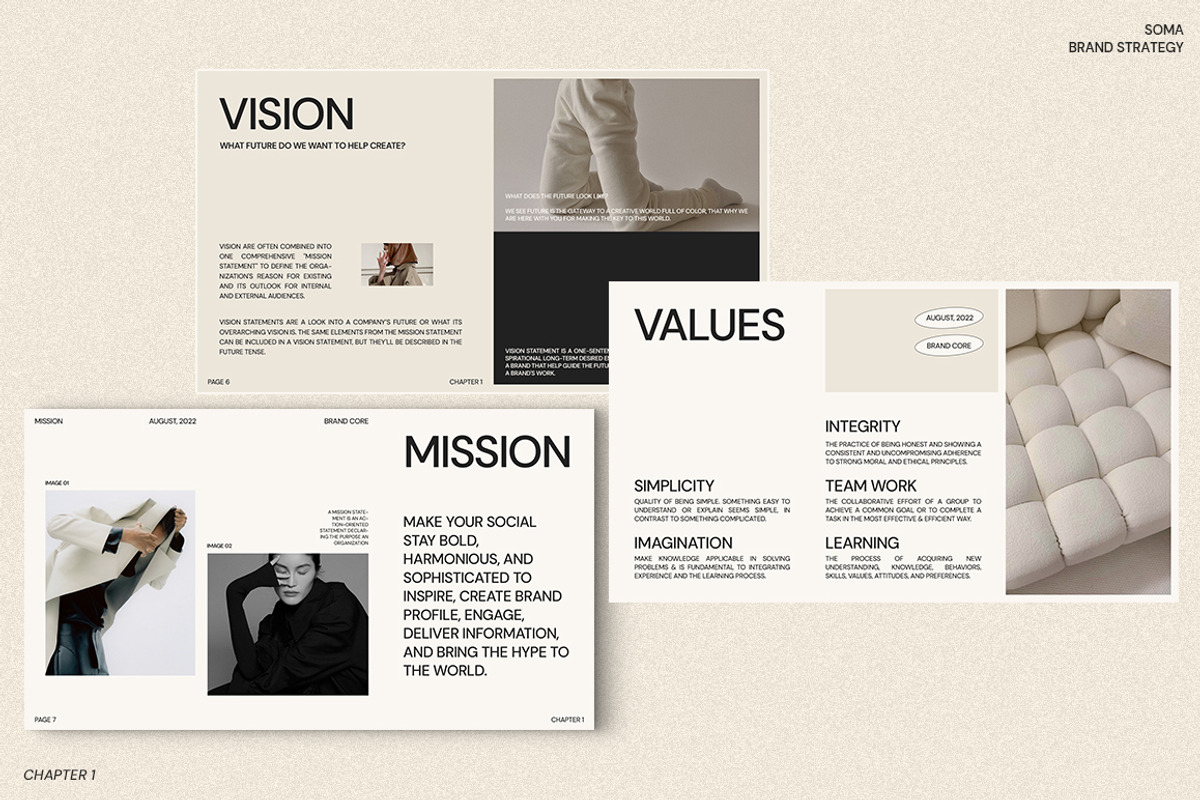 SOMA / Brand Strategy, a Presentation Template by Eviory (Photo 6 of 11)