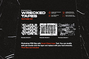 Wrecked Tapes Texture Kit, a Texture Graphic by nicholasasmita (Thumbnail 7 of 10)