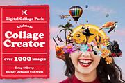 Ultimate Collage Creator 1000+, an Object Graphic by Collage Supply Co (Thumbnail 1 of 18)