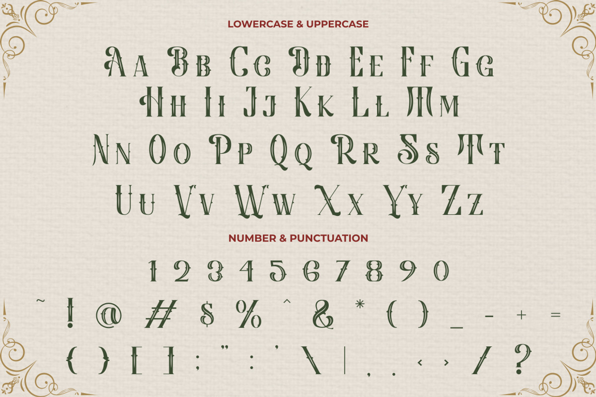 Vintage Binary - Display Typeface Fo, a Blackletter Font by PutraCetol Studio (Photo 8 of 12)