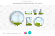 Party Printables Canva Mockup Set, a Packaging Mockup by Mockup Scene (Thumbnail 7 of 12)