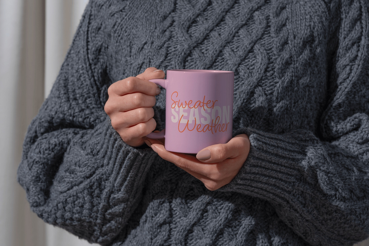 Cute cozy autumn graphics & patterns, a Seasonal Illustration by CapriceMeDesigns (Photo 13 of 24)