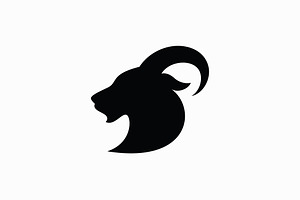 Goat Logo Template vector icon, a Graphic by T.Vooka