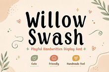 Willow Swash – Handwritten Font