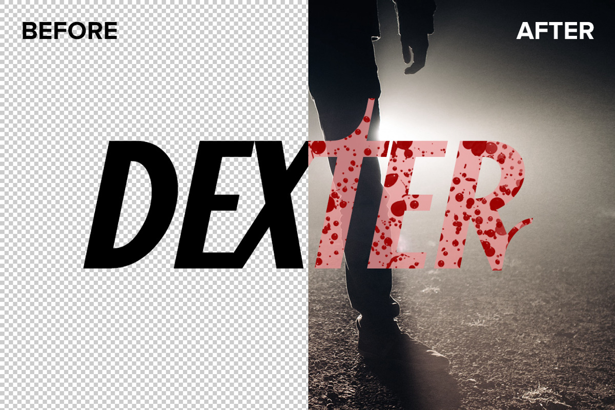 Bloody Photoshop Layer Styles, a Layer Style Add-On by Creativenauts (Photo 2 of 7)