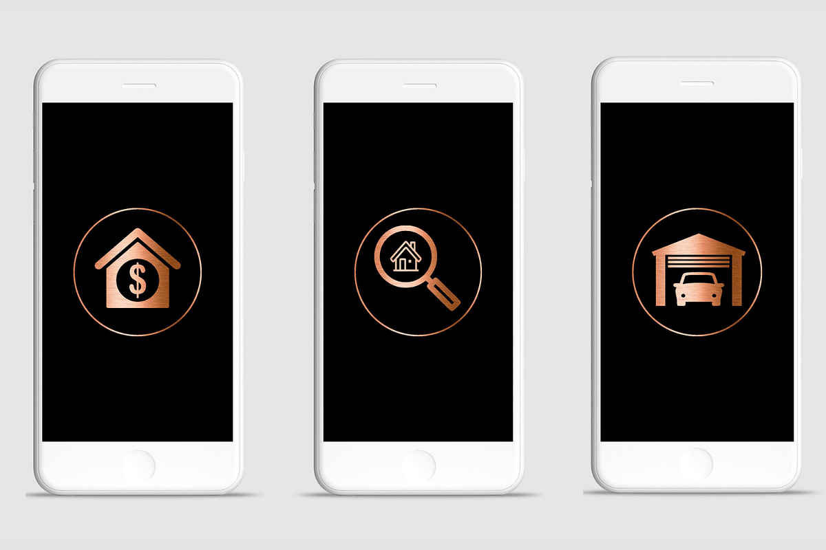 Real estate Instagram highlights, a Social Media Template by Amiraliya (Photo 4 of 4)
