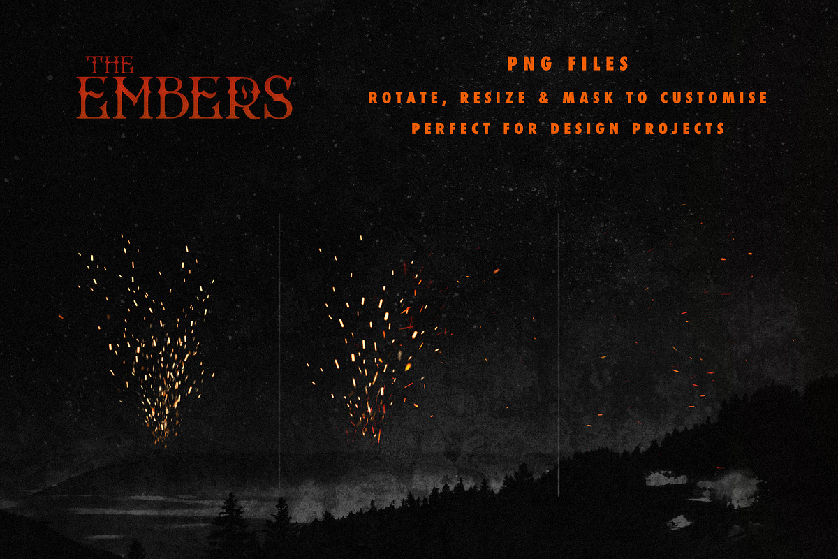 The Embers - Fire Ember Textures, a Texture Graphic by One Pixel (Photo 5 of 8)