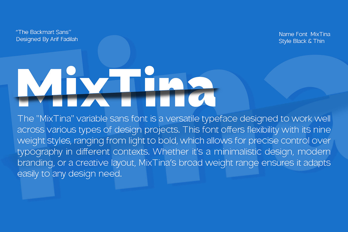 MixTina, a Sans Serif Font by LuhopCreative (Photo 10 of 14)