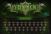 Arimels - Tribal Display Font, a Serif Font by Artisan Themes (Thumbnail 8 of 12)