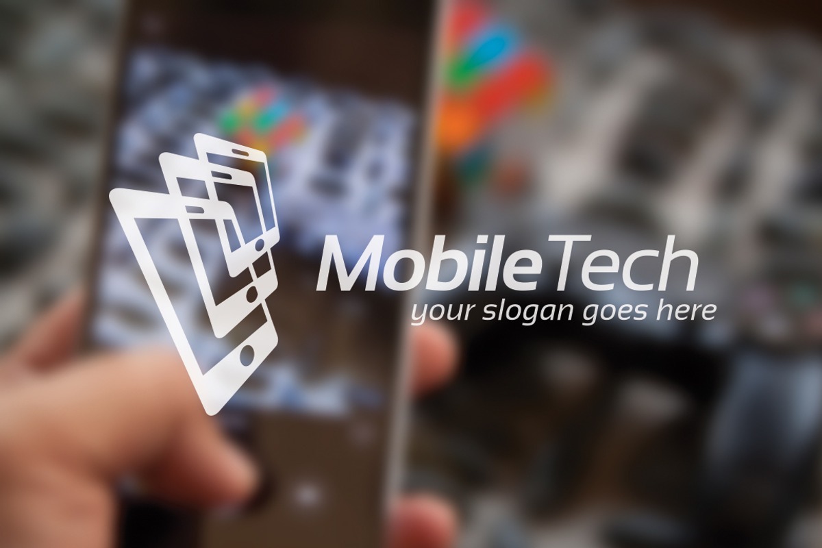 Mobile Technology Business Symbol, a Branding & Logo Template by Toko Pak Sabar (Photo 3 of 3)