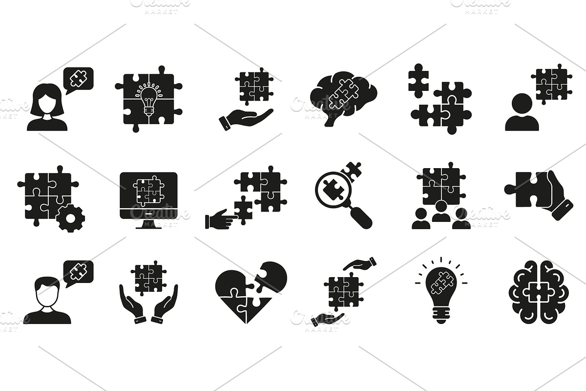 Business Collaboration, Team Icons, an Object Illustration by Gentle Studio