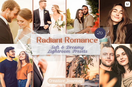20 Lightroom Radiant Romance Presets