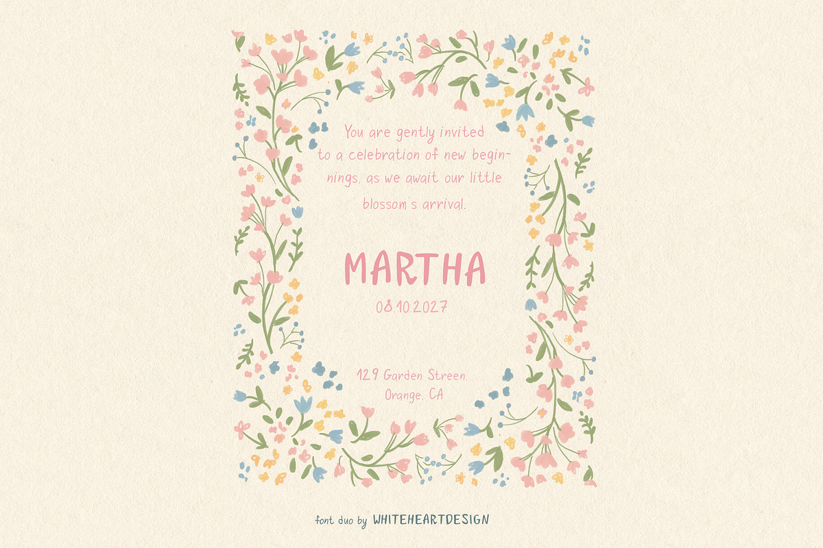 Quirky Goose Quirky Font Duo, a Handwritten Font by whiteheartdesign (Photo 8 of 11)