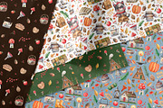 Autumn Cat, a Decorative Illustration by Watercolor by Tonia Tkach (Thumbnail 4 of 7)