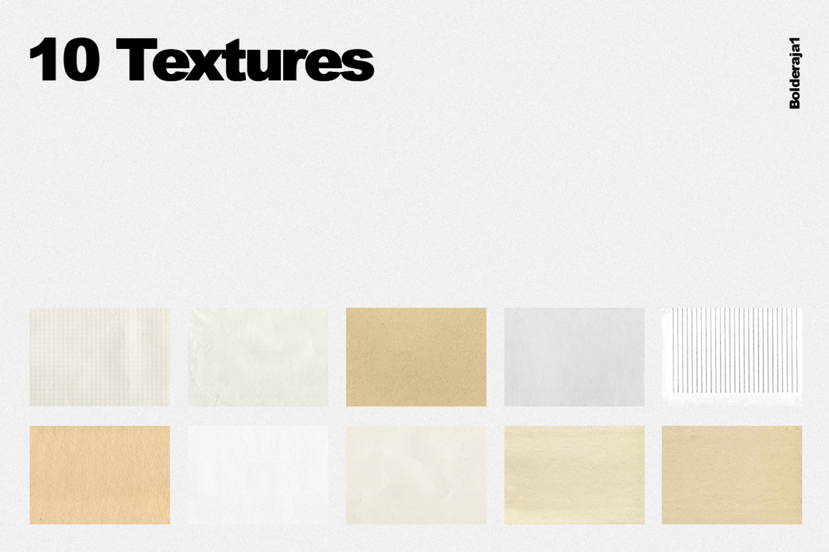 10 Grainy Paper Textures, a Texture Graphic by Bolderaja1 Studio (Photo 3 of 9)