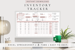 Editable Inventory Planner Excel