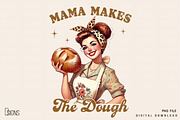 Vintage Mothers Day Funny Mama Bundl, a Product Mockup by Design Station (Thumbnail 8 of 10)
