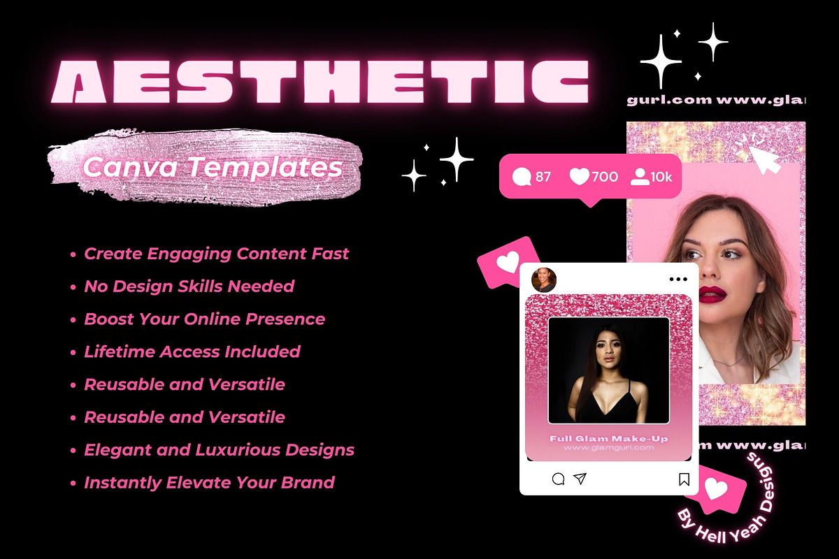Glam Business IG Story Templates, a Design Template by Hell Yeah Designs (Photo 6 of 6)