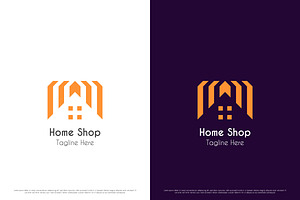 Home Shop market Logo Design Icon, a Branding & Logo Template by Morvana Crew