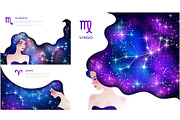Set of 12 zodiac woman characters, an Illustration by kotoffei (Thumbnail 5 of 5)