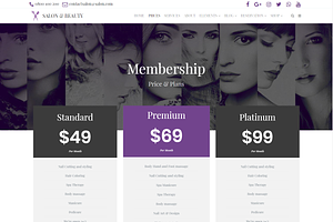 Salon - Beauty WordPress Theme