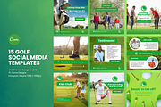 15 Golf Social Media, a Social Media Template by Sincerely Media (Thumbnail 1 of 7)