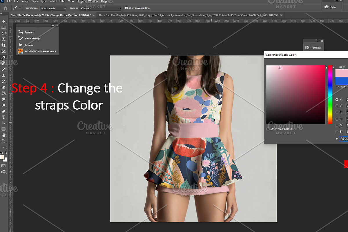 Short Dress Mockup, an Apparel Mockup by Nora Gad (Photo 13 of 14)