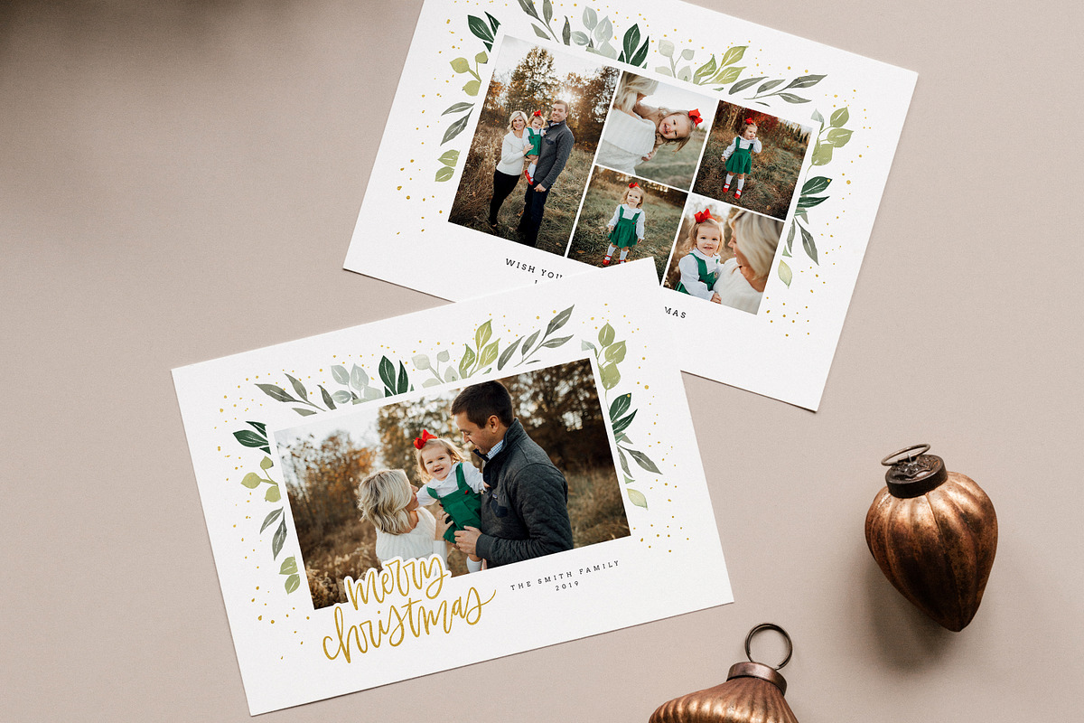 Christmas Card Template CD183, a Card Template by Salsal Design (Photo 3 of 5)