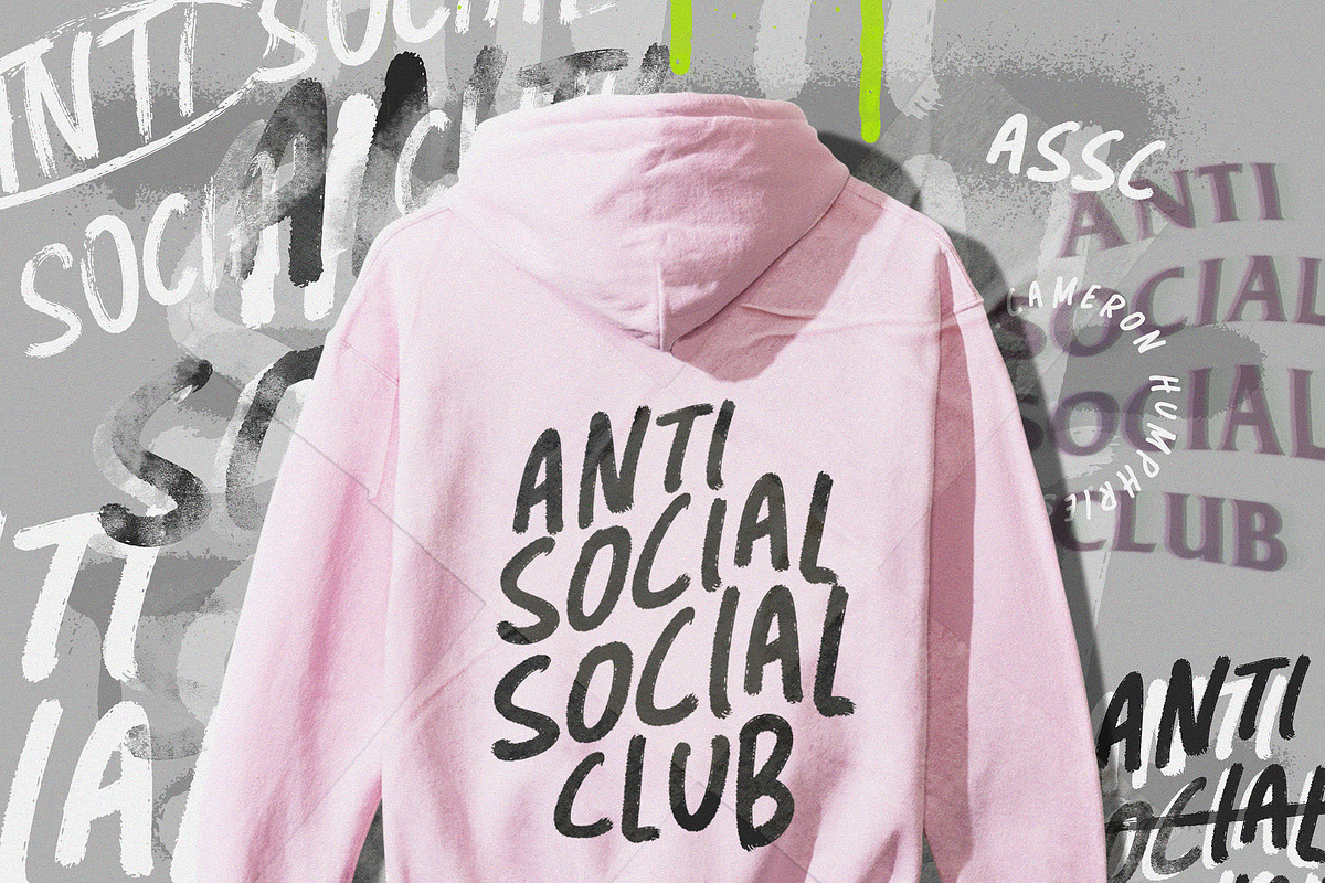 Antisocial Font preview 5