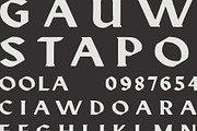 MISHANN TrueType - BOLD & OUTLINE, a Font by west_of_death (Thumbnail 7 of 8)