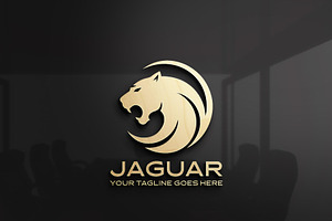 Modern Jaguar Logo Design, a Branding & Logo Template by YUDesignStore