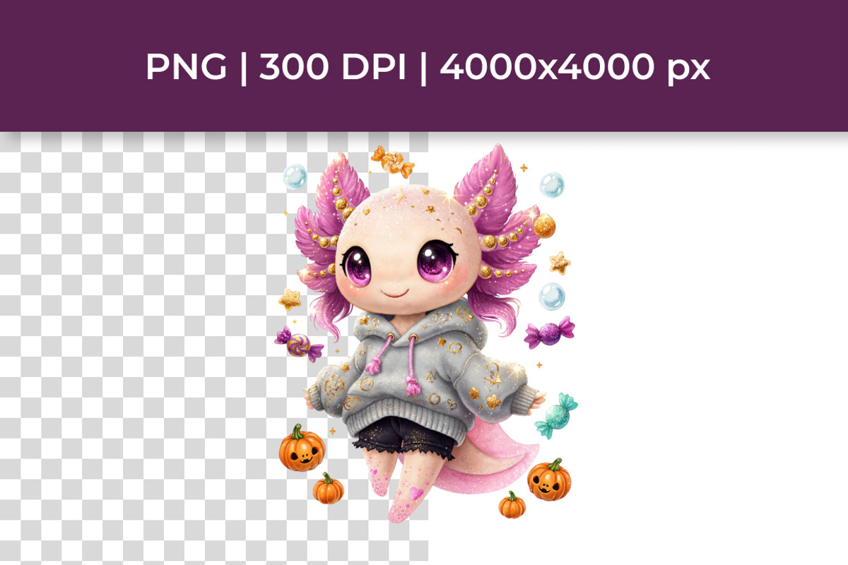 Pastel Halloween Clipart - 33 PNG, an Animal Illustration by InkyQueenArt (Photo 5 of 8)