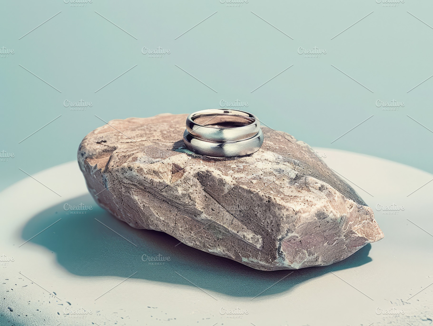 Wedding Rings on Stone, a Beauty & Fashion Photo by Virgo Studio