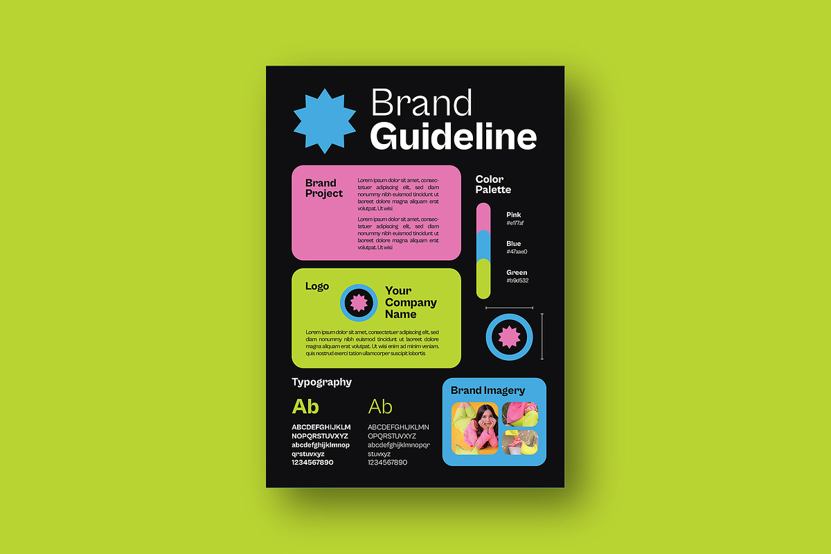 Fashion Brand Guideline, a Flyer Template by Aiyari Graphic (Photo 1 of 3)